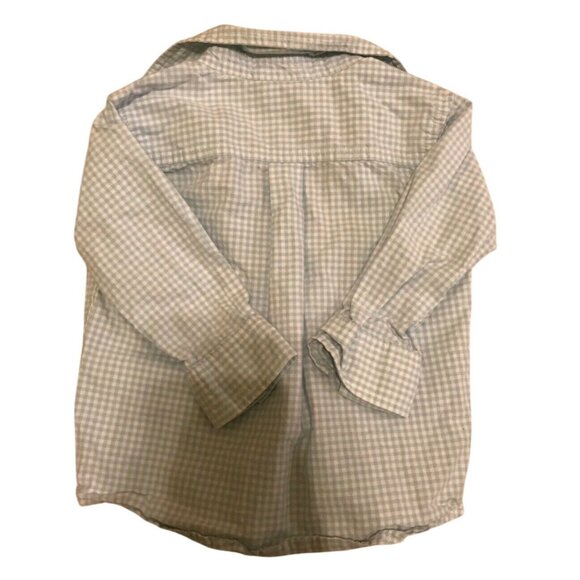 Gymboree Baby Boys Gingham Check Long-Sleeve Shirt 12-18M - Picture 4 of 4